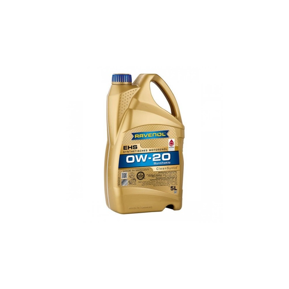 Moottoriöljy RAVENOL EHS 0W20 5L