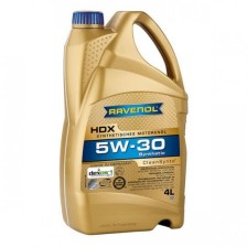Moottoriöljy RAVENOL HDX 5W30 4L