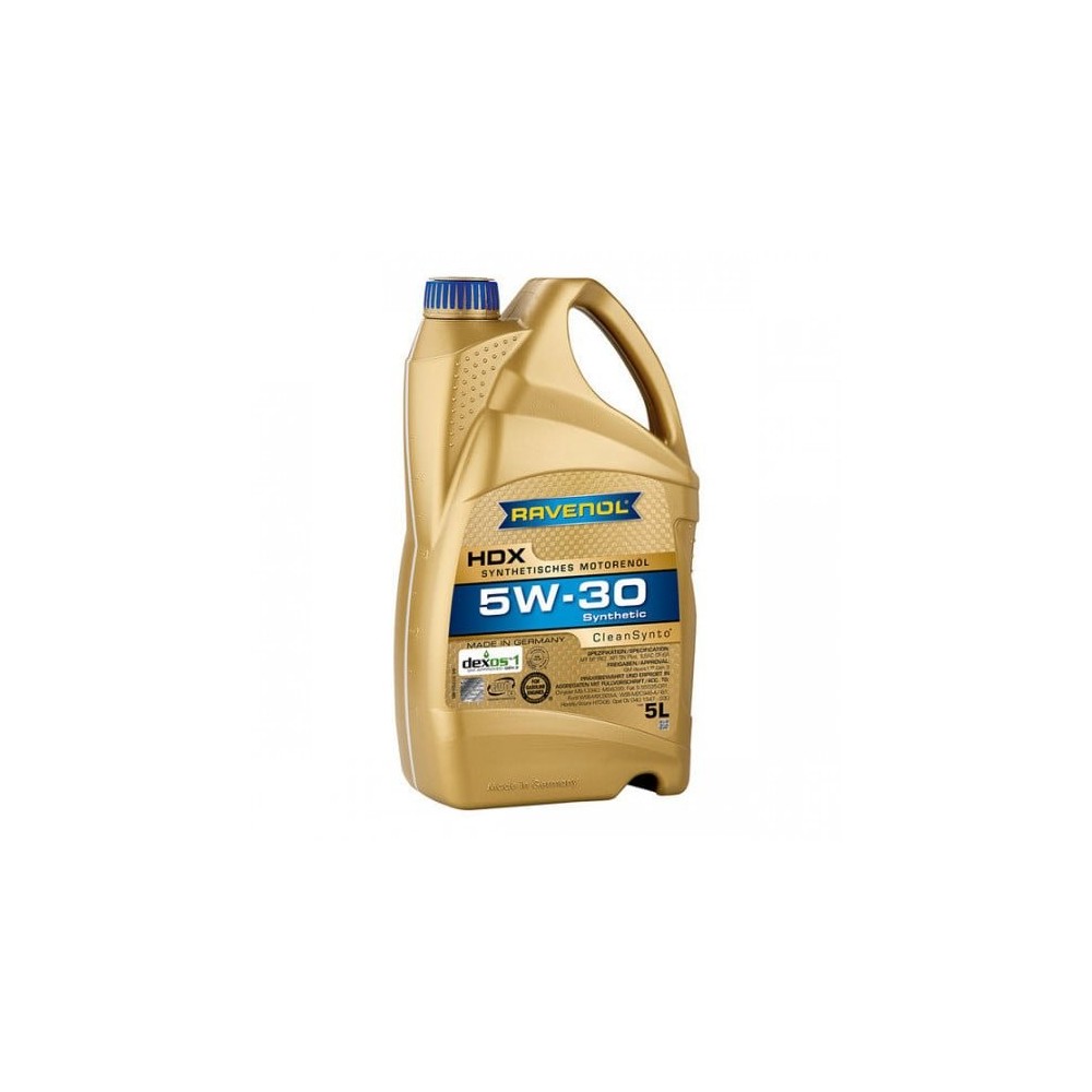 Moottoriöljy RAVENOL HDX 5W30 5L