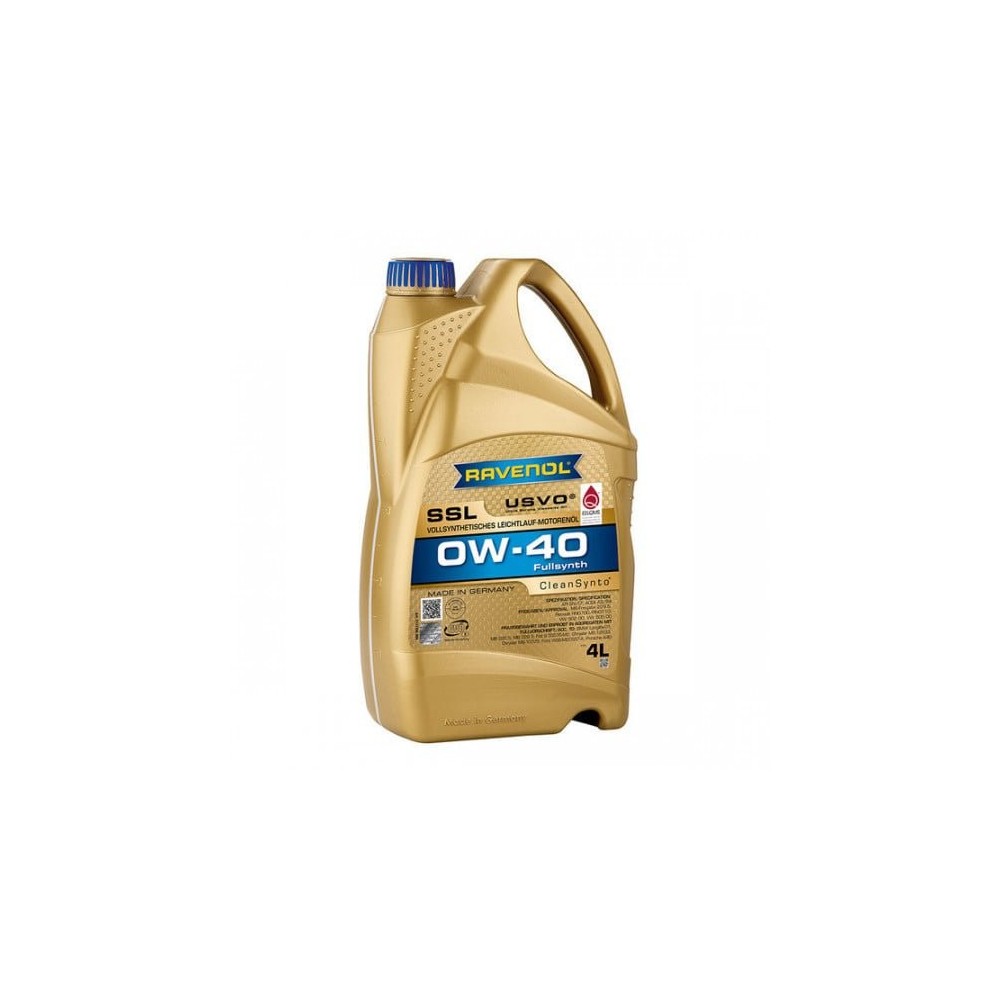 Moottoriöljy RAVENOL SSL 0W40 4L