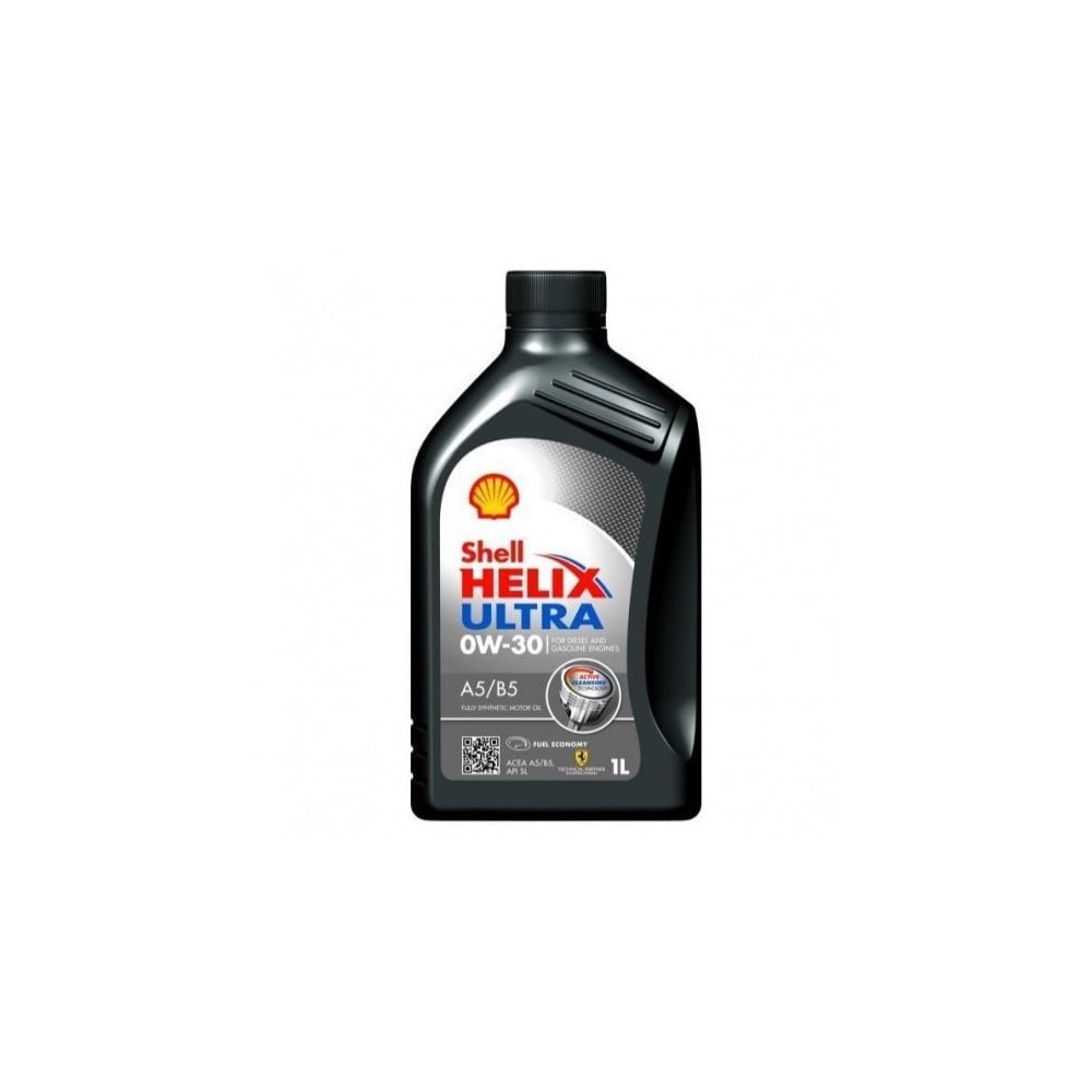 Moottoriöljy SHELL HELIX ULTRA A5/B5 0W30 1L