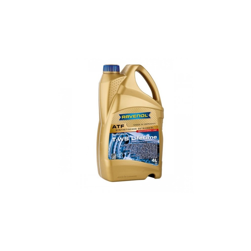 Automaattivaihteistoöljy RAVENOL ATF T-WS Lifetime Fluid 4L