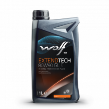 Vaihteistoöljy WOLF EXTENDTECH 80W90 GL 5 1L