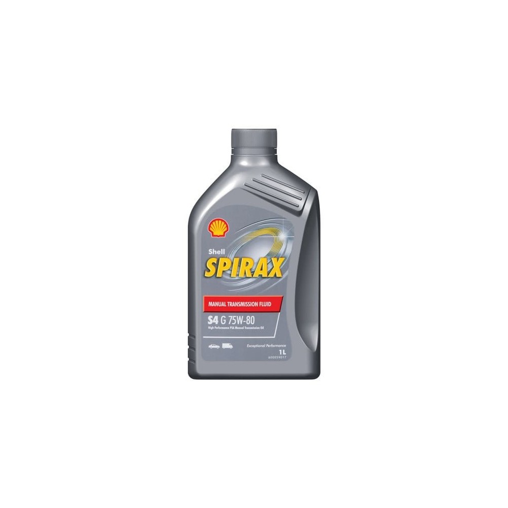Vaihteistoöljy SHELL SPIRAX S4 G 75W80 1L