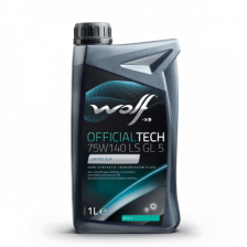 Vaihteistoöljy WOLF OFFICIALTECH 75W140 LS GL 5 1L | Oiler