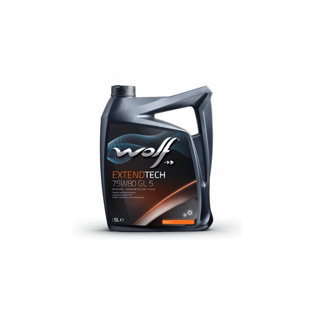 Vaihteistoöljy WOLF EXTENDTECH 75W80 GL 5 5L