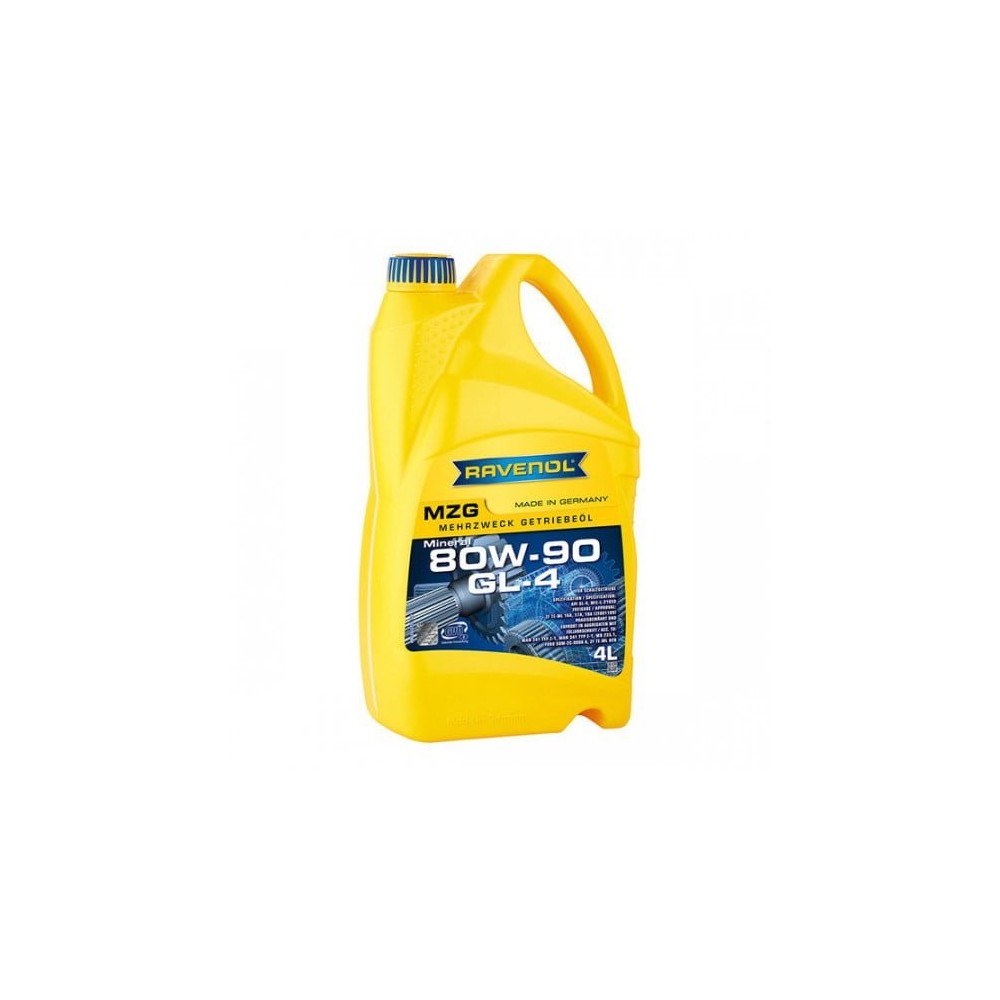 Vaihteistoöljy RAVENOL MZG 80W90 4L