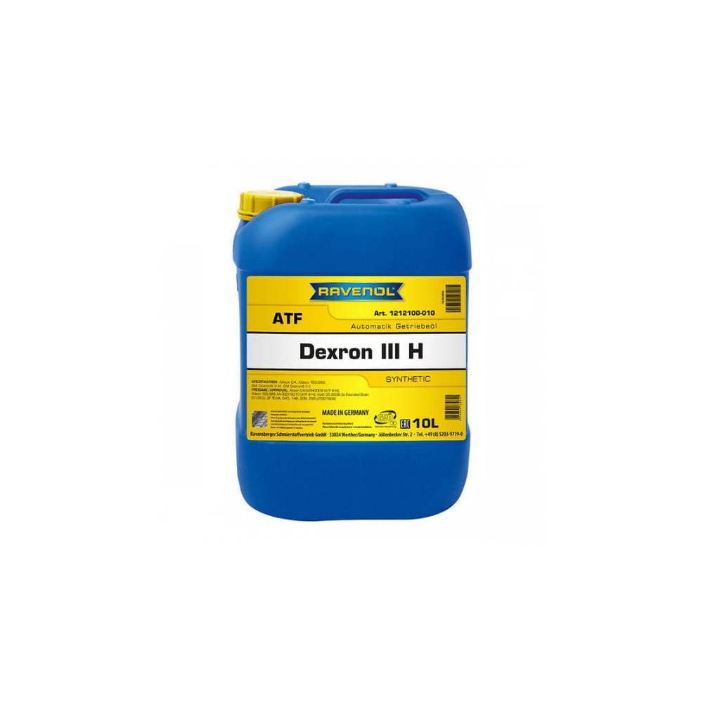 Automaattivaihteistoöljy RAVENOL ATF Dexron III H 10L