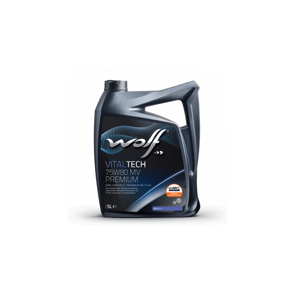 Vaihteistoöljy WOLF VITALTECH 75W-80 MV PREMIUM 5L