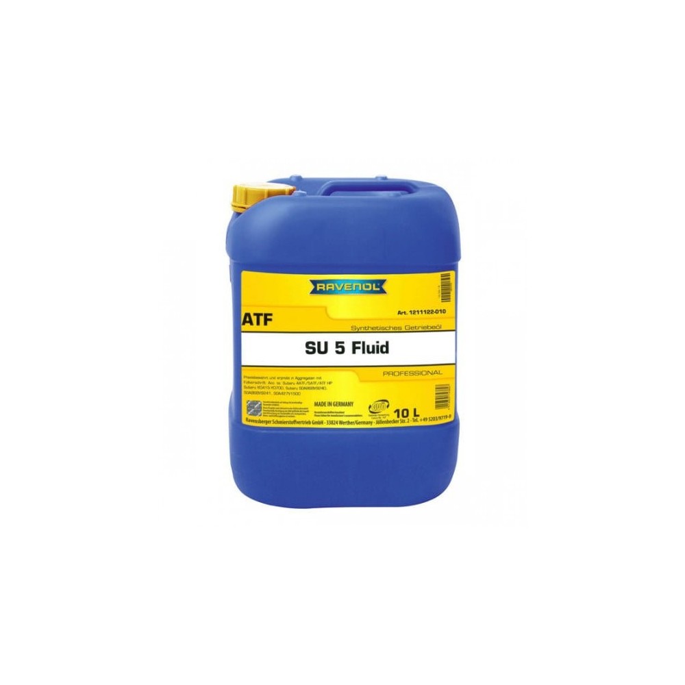 Automaattivaihteistoöljy RAVENOL ATF SU5 Fluid 10L