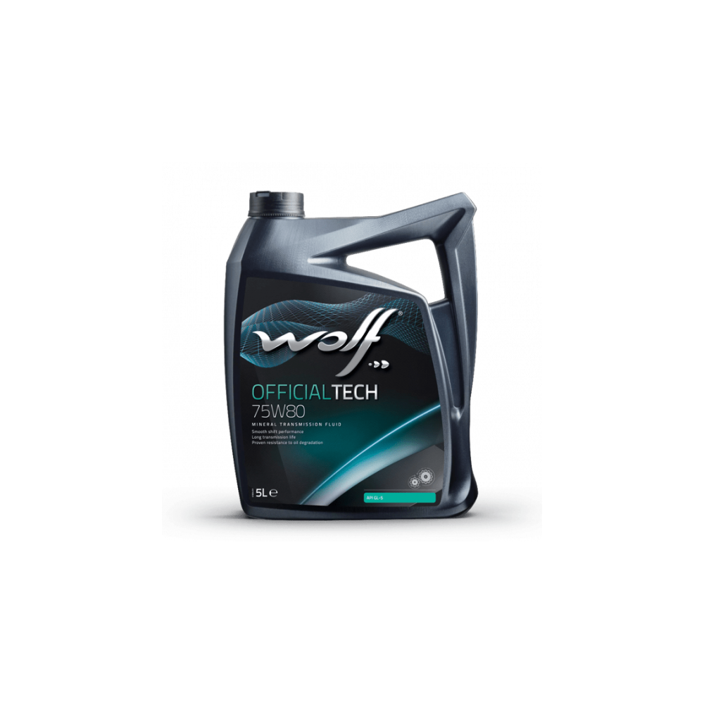 Vaihteistoöljy WOLF OFFICIALTECH 75W80 5L