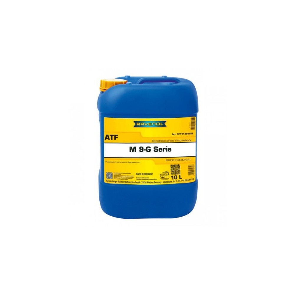 Automaattivaihteistoöljy RAVENOL ATF M 9-G Serie 10L