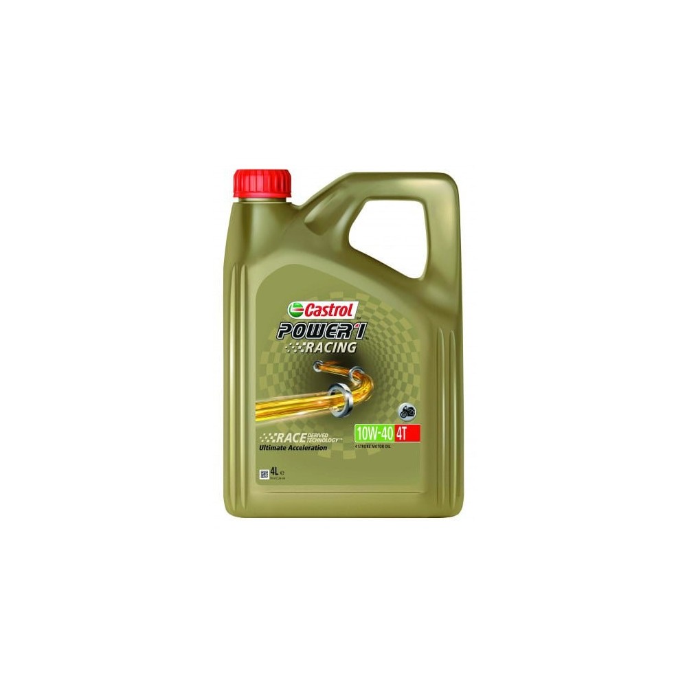 Moottoriöljy CASTROL 10W40 POWER 1 RACING 4T 4L