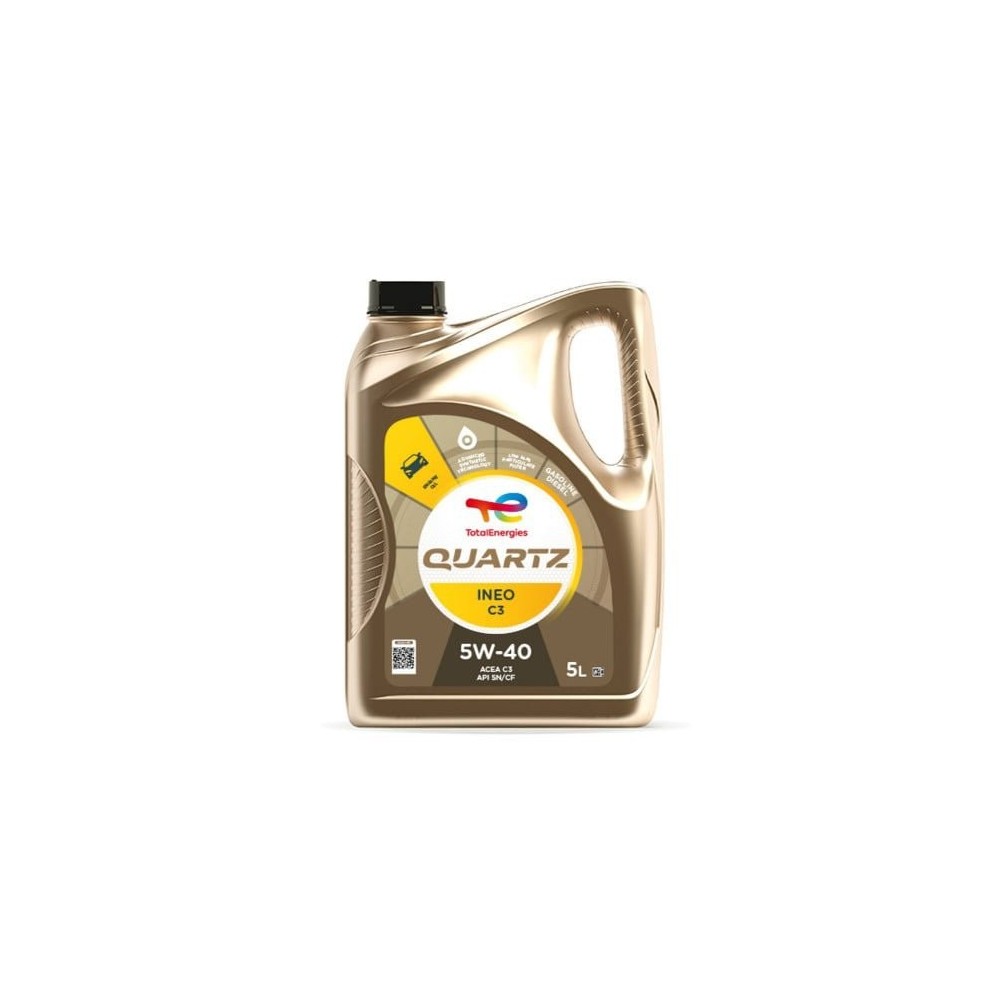 Moottoriöljy TOTAL 5W40 QUARTZ INEO MC 3 5L