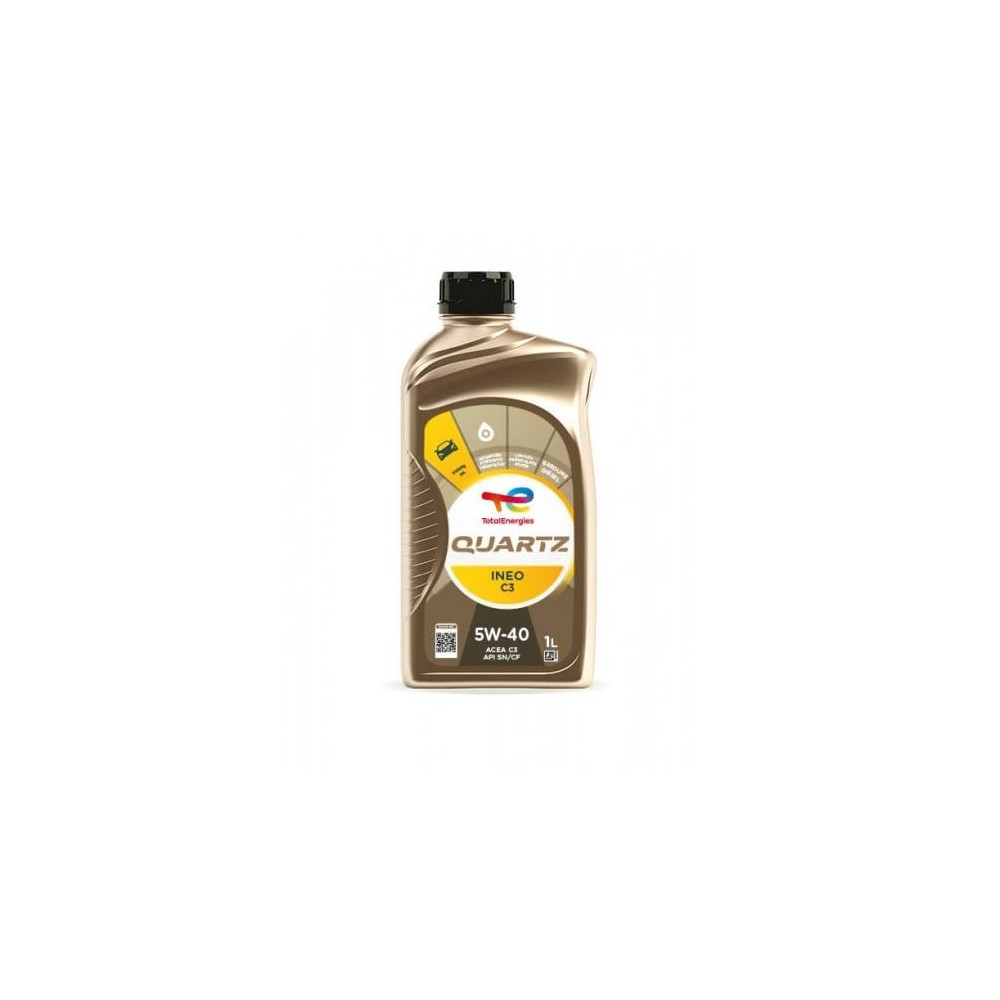 Moottoriöljy TOTAL 5W40 QUARTZ INEO MC 3 1L