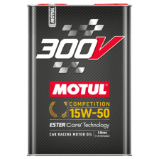 Moottoriöljy MOTUL 300V COMPETITION 15W50 5L ESTER CORE | OILER