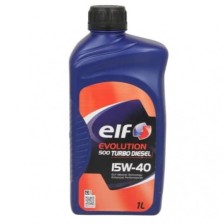 Moottoriöljy ELF EVOLUTION 500 TURBO DIESEL 15W40 1L