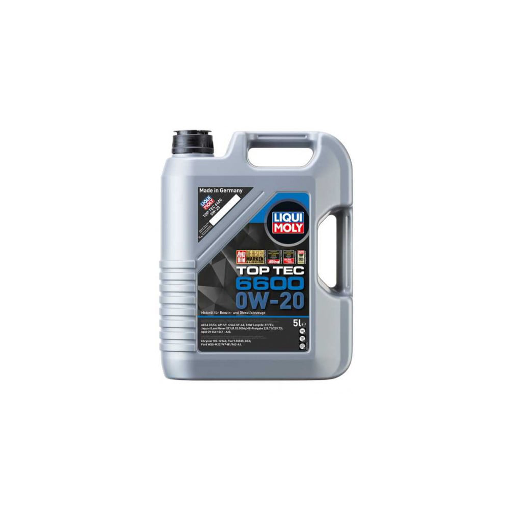 Moottoriöljy LIQUI MOLY TOP TEC 6600 0W20 5L