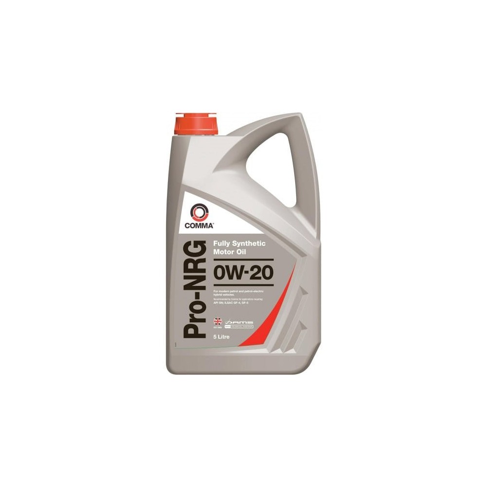 Moottoriöljy COMMA PRO-NRG 0W20 5L