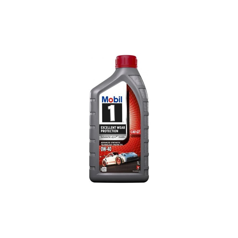 Moottoriöljy MOBIL 0W40 MOBIL 1 C40 GT 1L