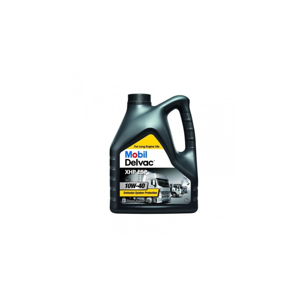Moottoriöljy MOBIL 10W40 DELVAC XHP ESP 4L