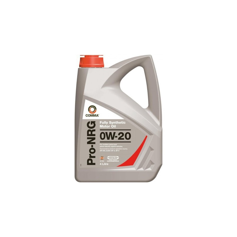 Moottoriöljy COMMA PRO-NRG 0W20 4L