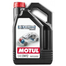 Moottoriöljy hibrīda dzinējiem MOTUL HYBRID 0W12 4L