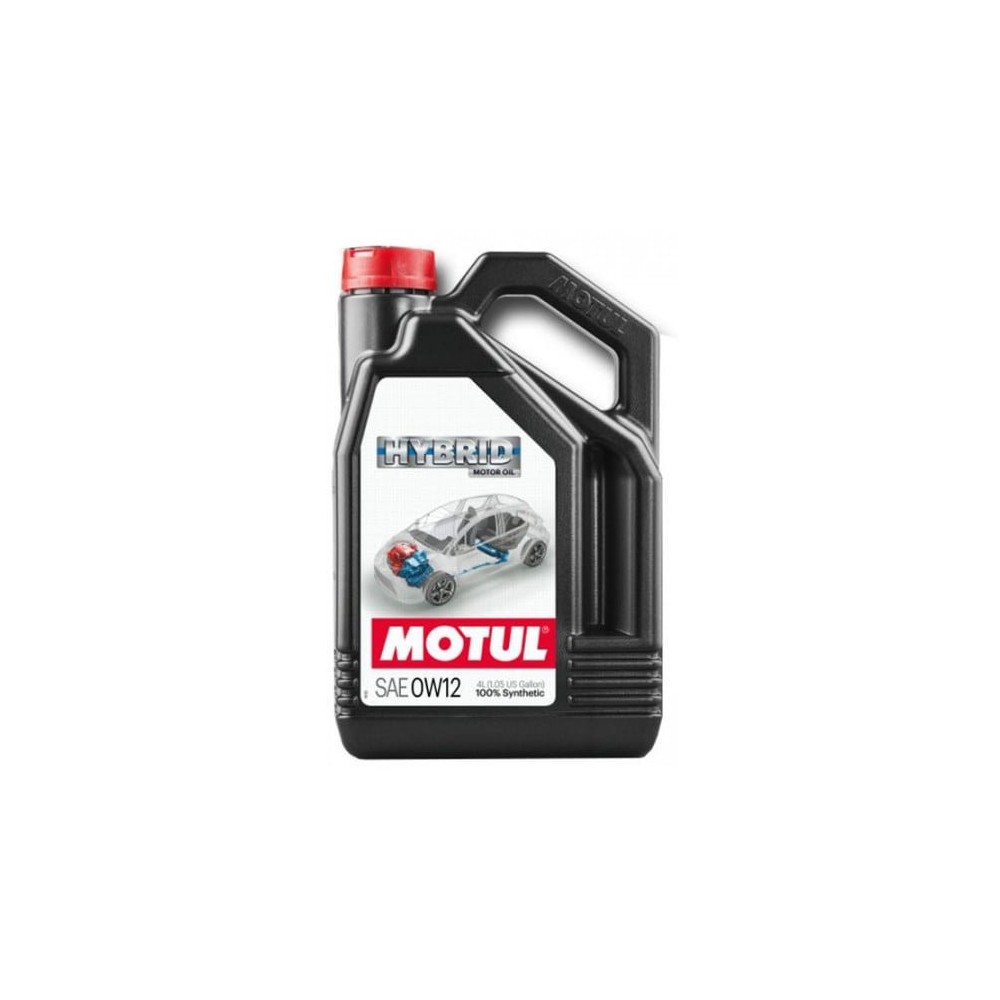 Moottoriöljy hibrīda dzinējiem MOTUL HYBRID 0W12 4L