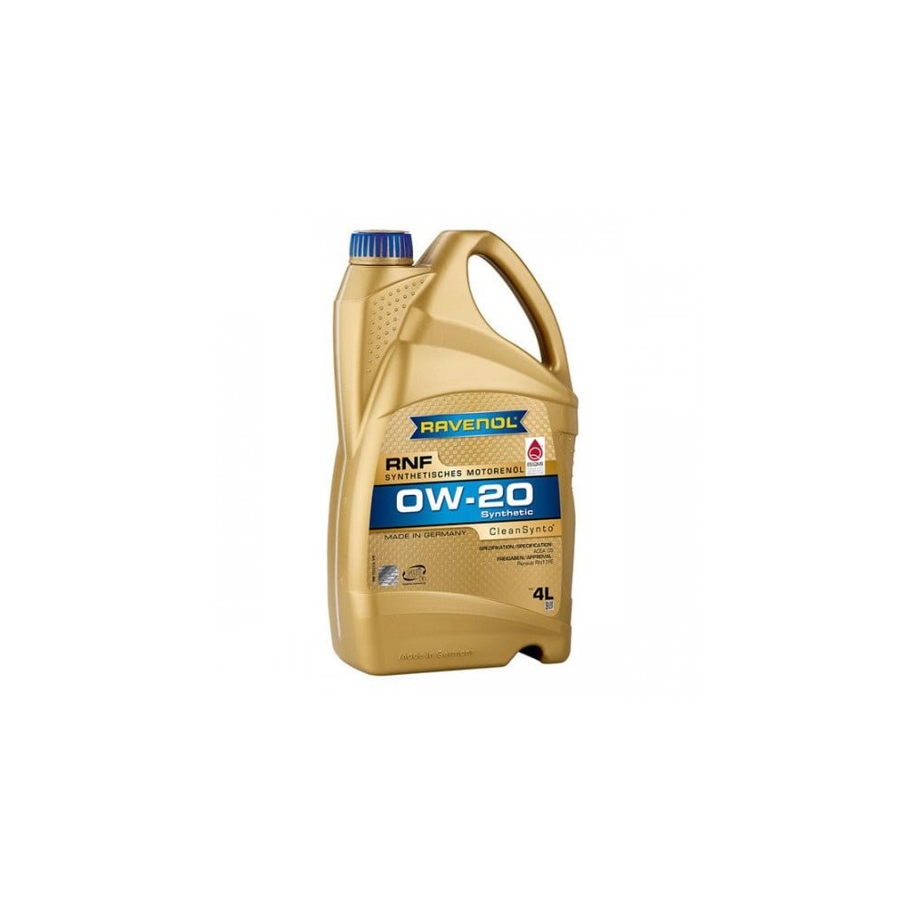 Moottoriöljy RAVENOL RNF 0W20 4L
