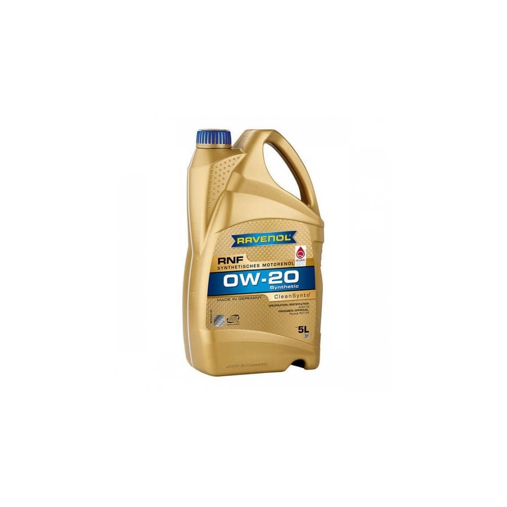 Moottoriöljy RAVENOL RNF 0W20 5L