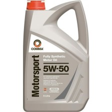 Moottoriöljy COMMA MOTORSPORT 5W50 5L