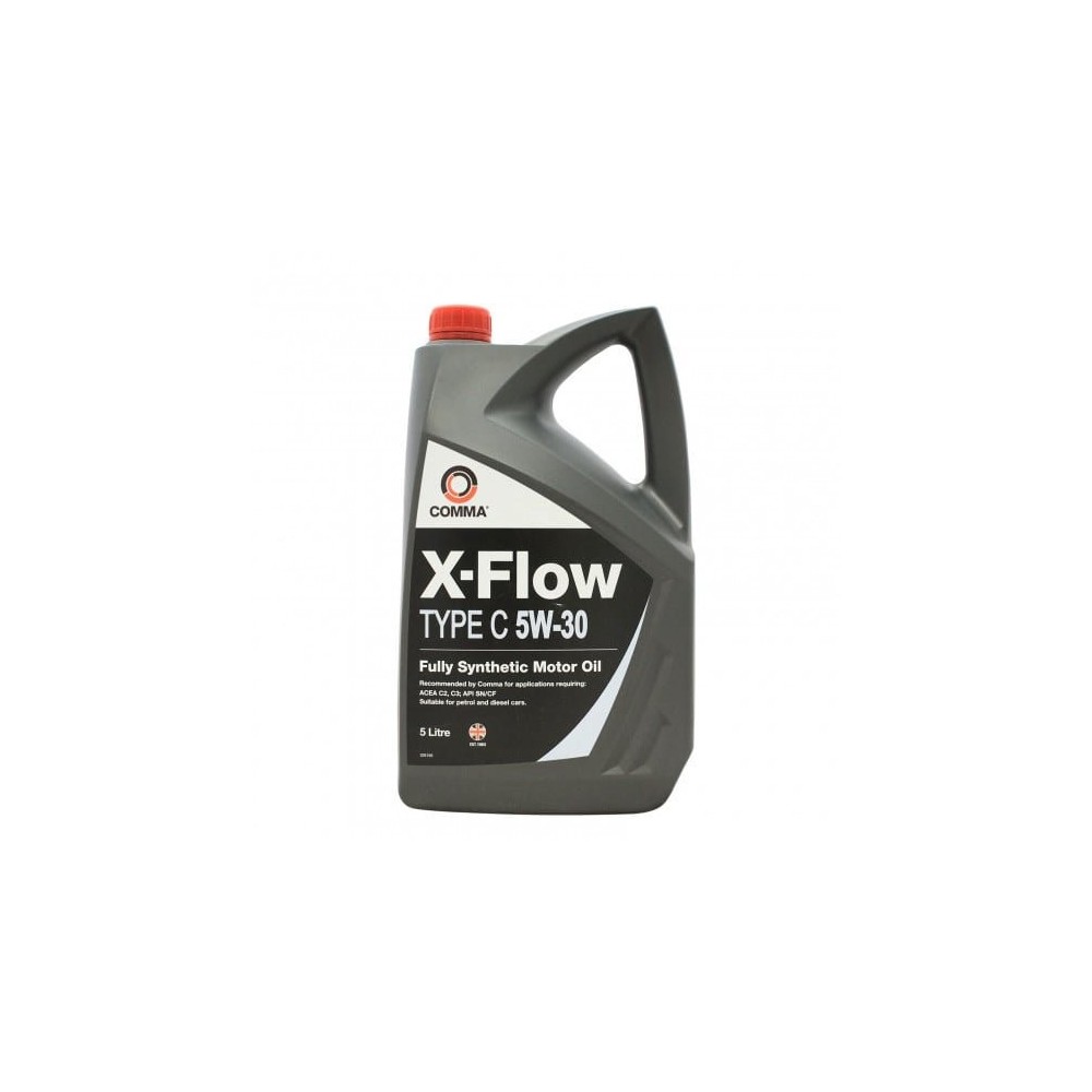 Moottoriöljy COMMA X-FLOW TYPE-C 5W30 5L