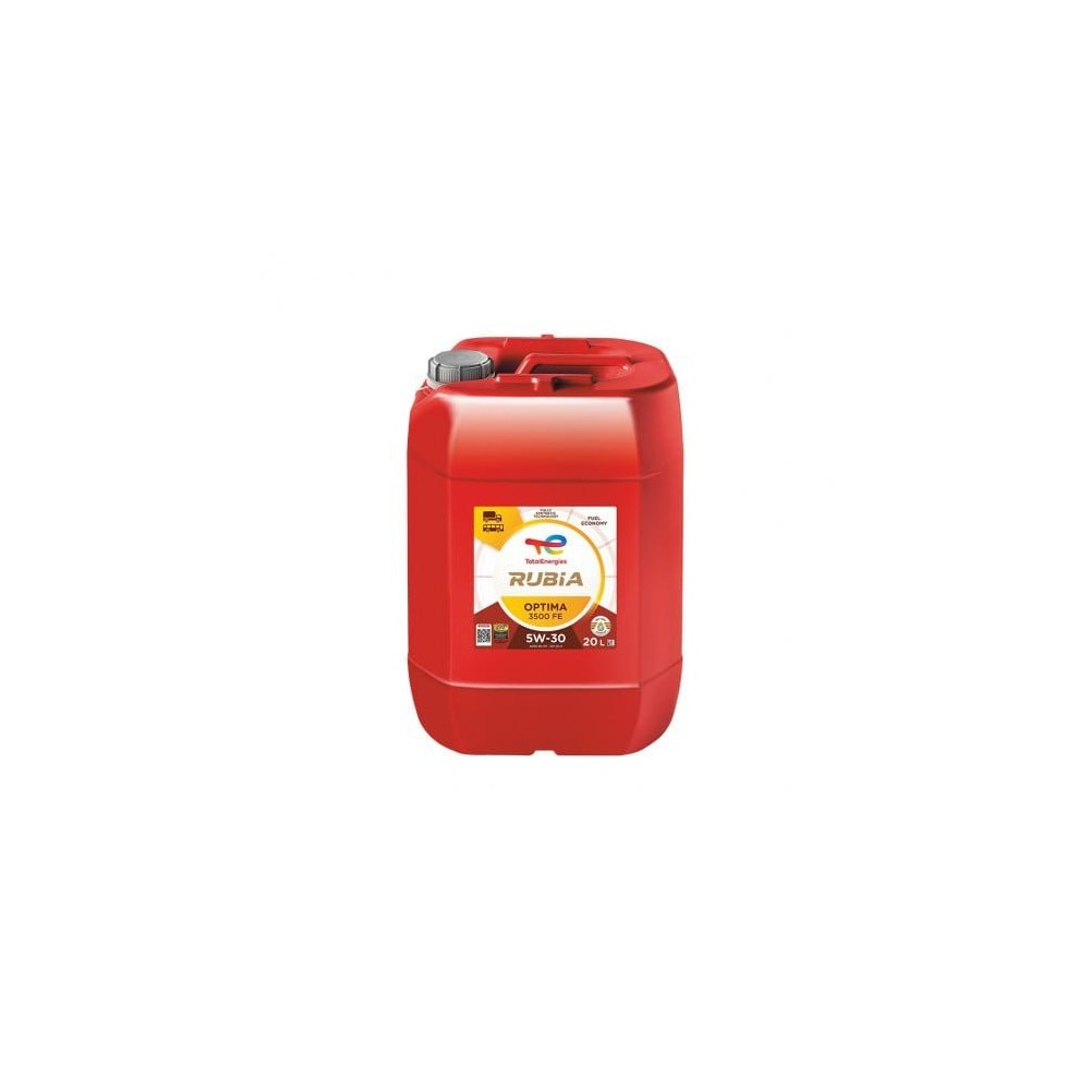 Moottoriöljy TOTAL 5W30 RUBIA OPTIMA 3500 FE 20L