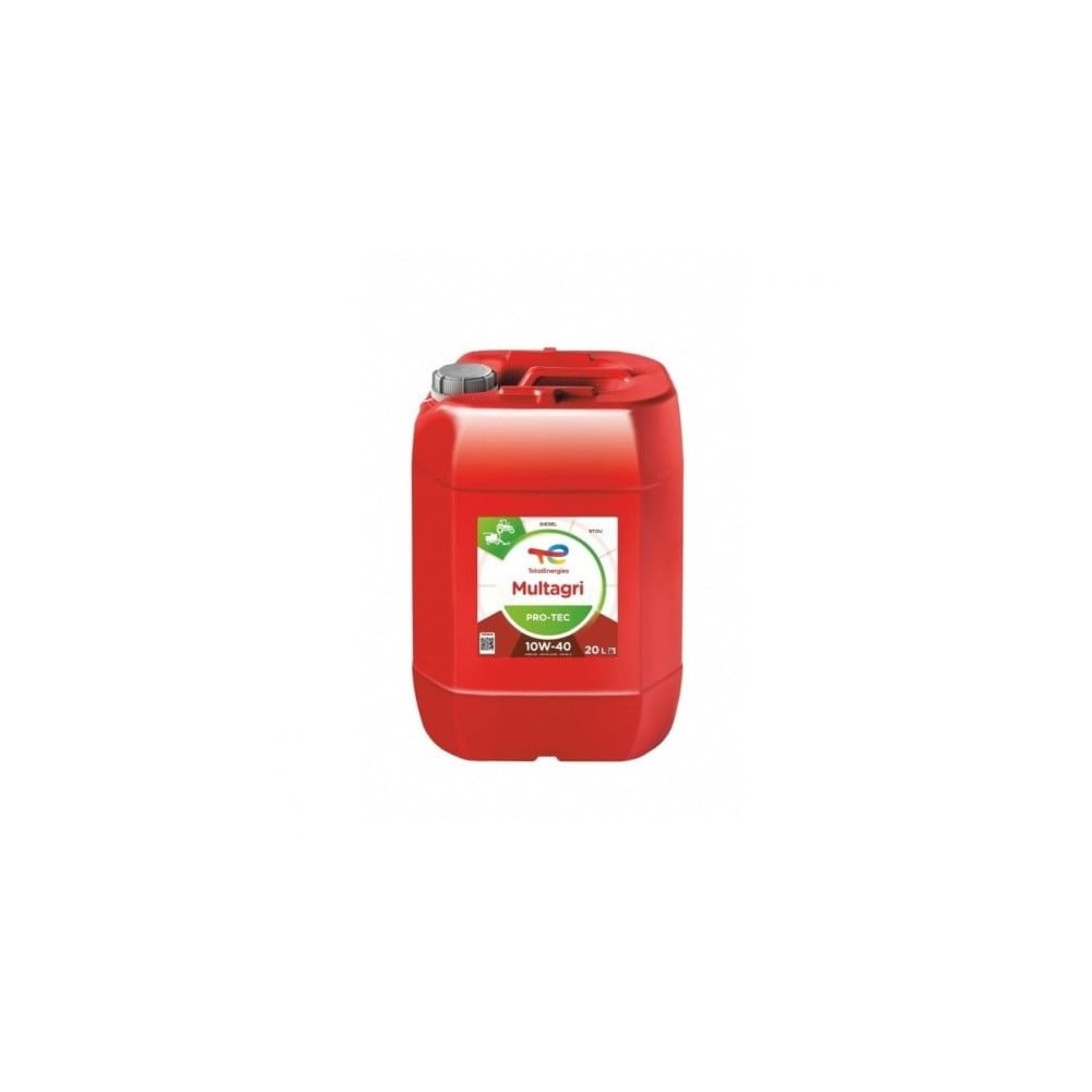 Moottoriöljy TOTAL 10W40 MULTIAGRI PRO-TEC 20L