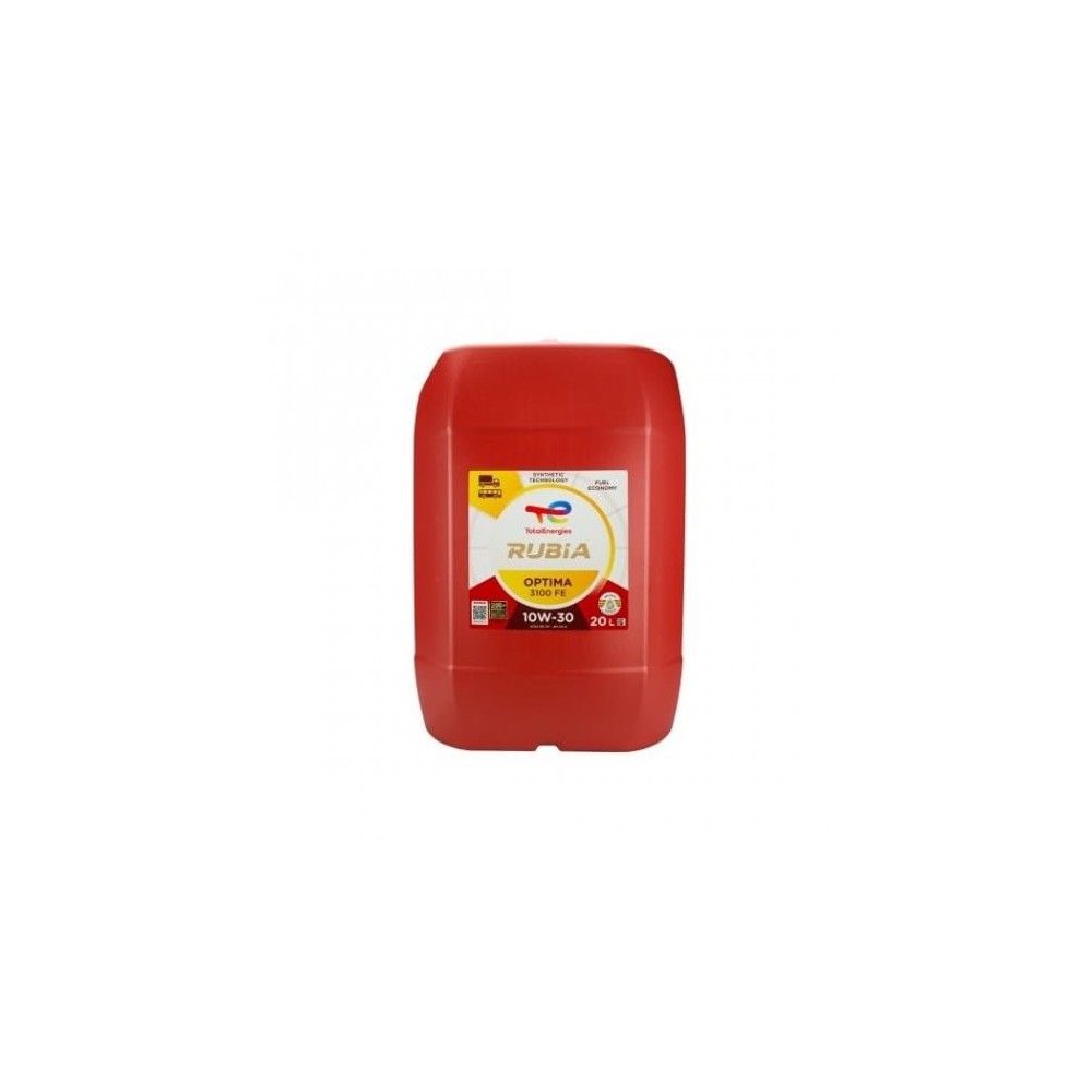 Moottoriöljy TOTAL 10W30 RUBIA OPTIMA 3100 FE 20L