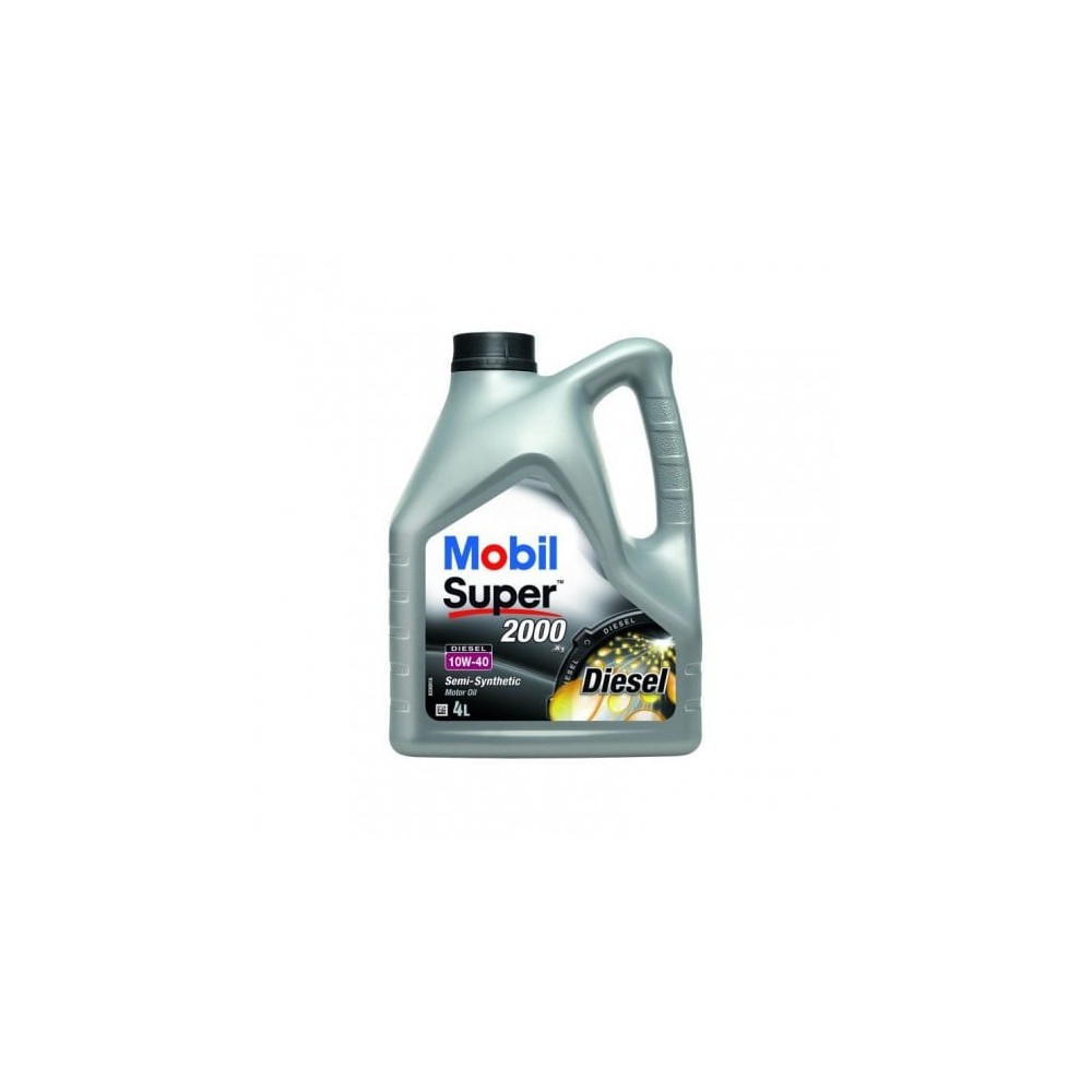 Moottoriöljy MOBIL 10W40 SUPER 2000 X1 DIESEL 4L