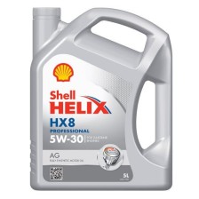 Moottoriöljy SHELL HELIX HX8 PROFESSIONAL AG 5W30 5L