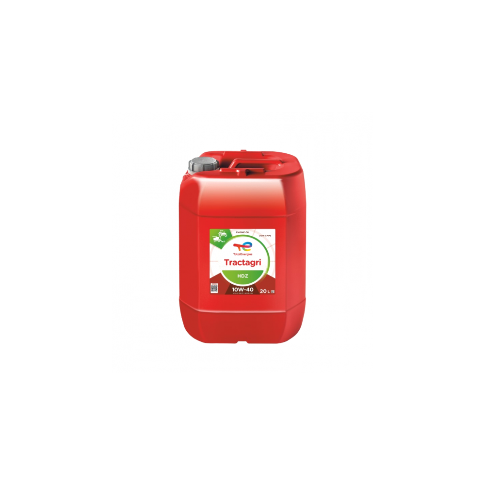 Moottoriöljy TOTAL 10W40 TRACTAGRI HDZ 20L