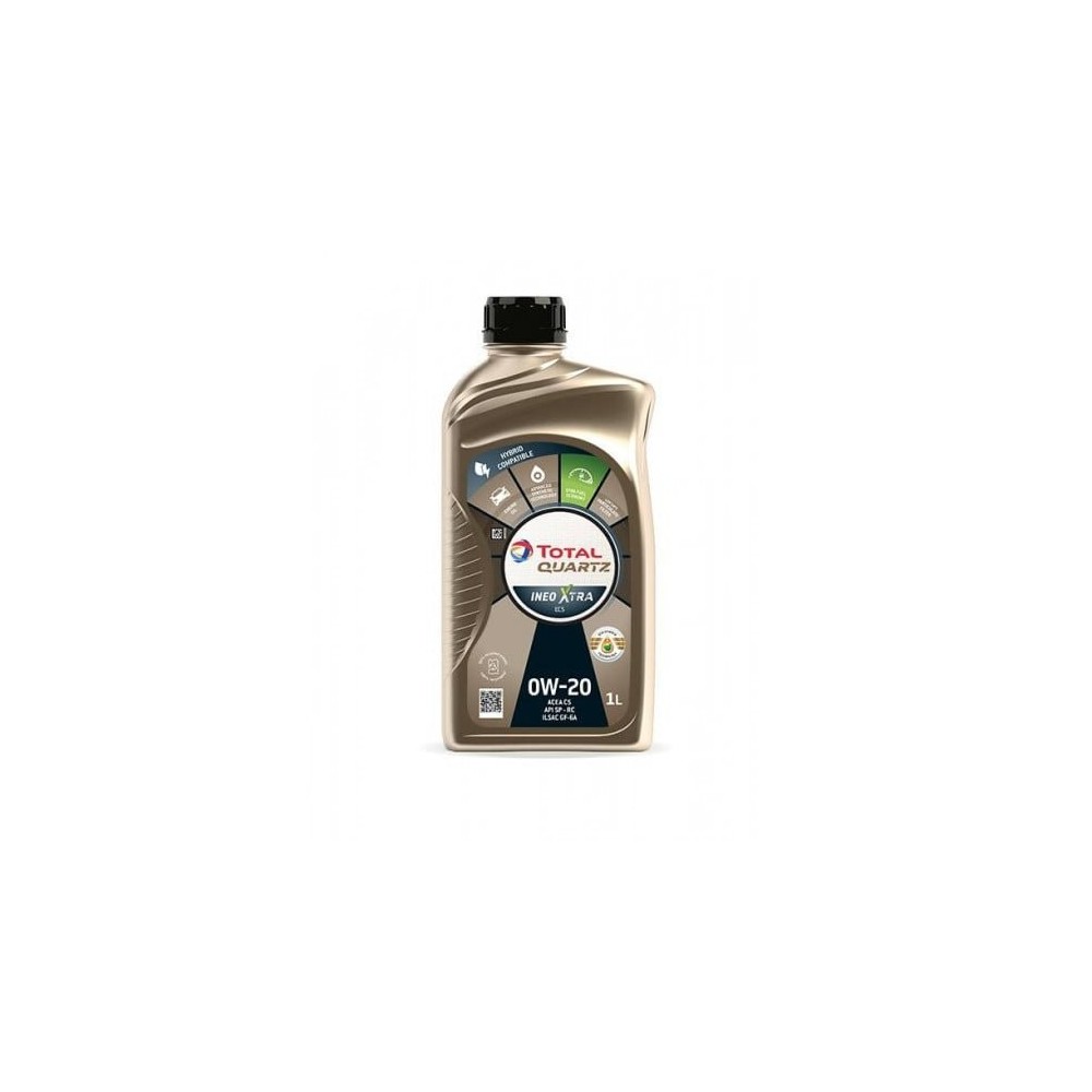 Moottoriöljy TOTAL 0W20 QUARTZ INEO XTRA EC5 1L