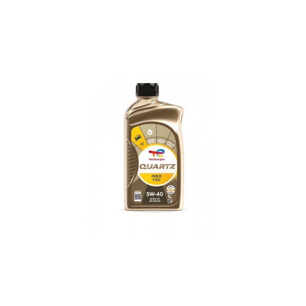 Moottoriöljy TOTAL 5W40 QUARTZ INEO FGO 1L