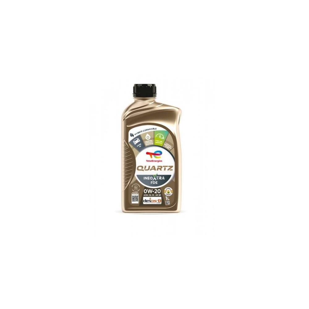 Moottoriöljy TOTAL 0W20 QUARTZ INEO XTRA FDE 1L