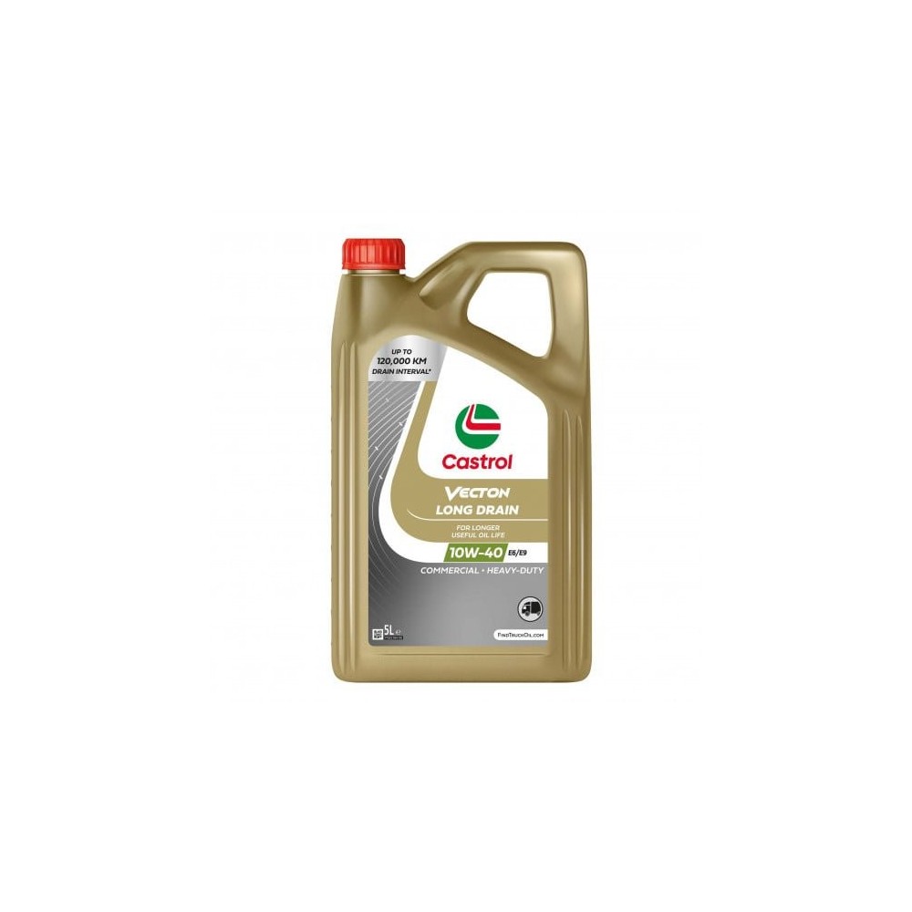 Moottoriöljy CASTROL 10W40 VECTON LONG DRAIN E6 E9 5L