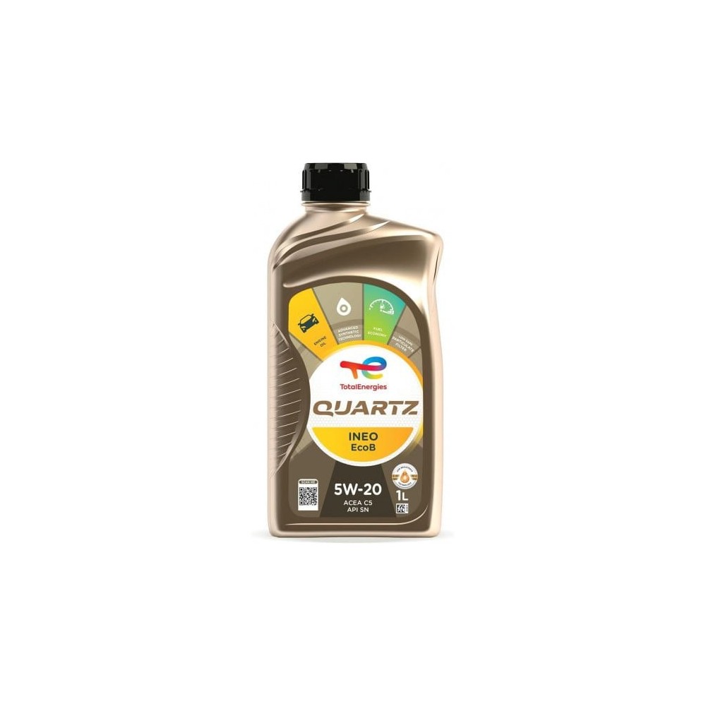 Moottoriöljy TOTAL 5W20 QUARTZ INEO ECOB 1L