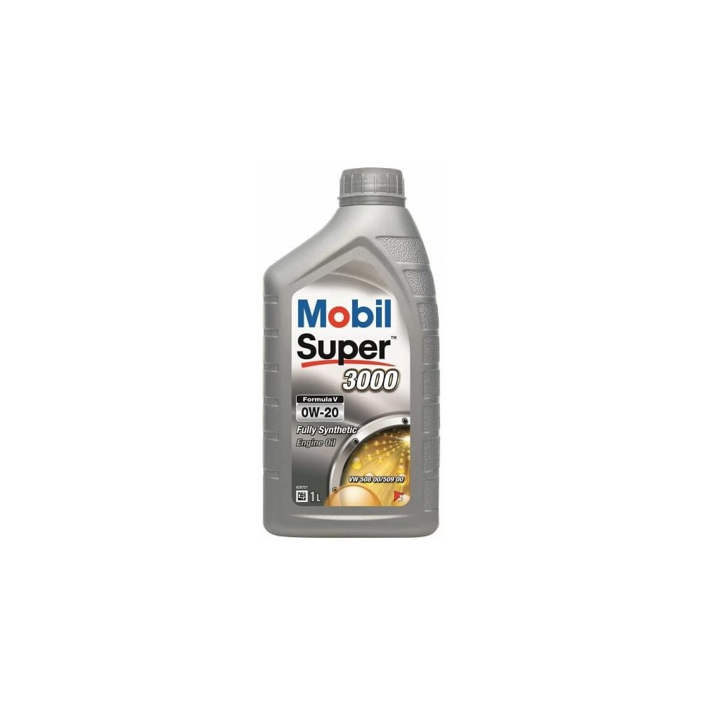 Moottoriöljy MOBIL 0W20 SUPER 3000 FORMULA V 1L