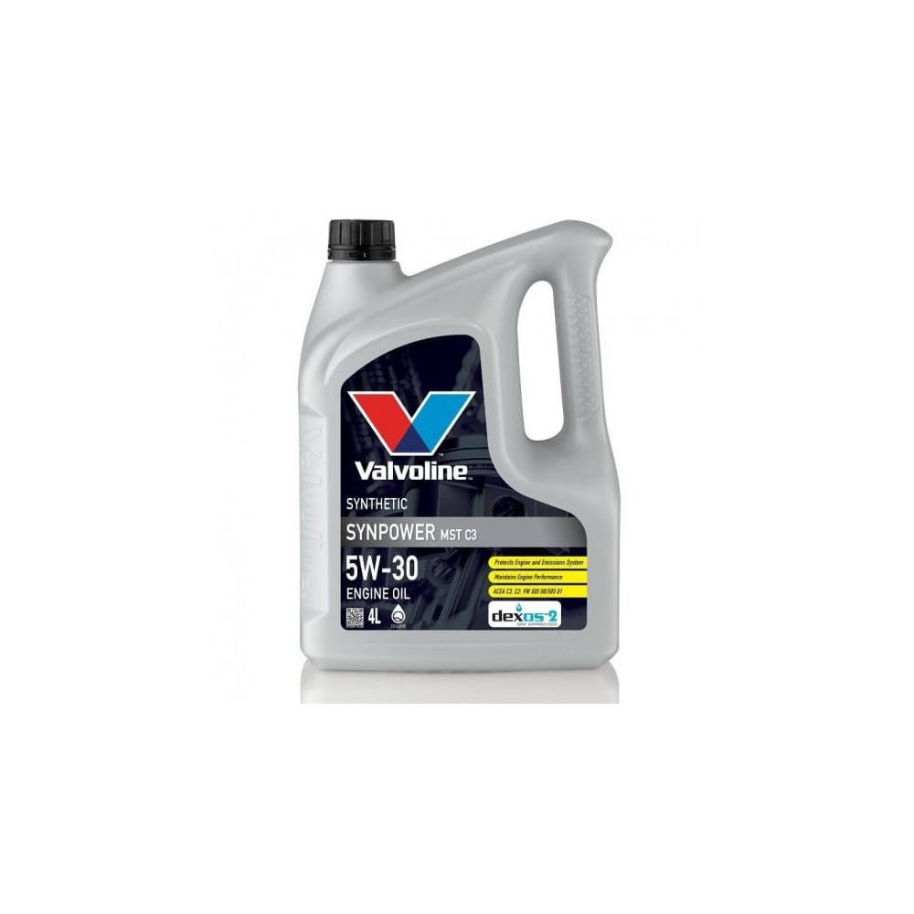 Moottoriöljy VALVOLINE 5W30 SYNPOWER MST C3 4L