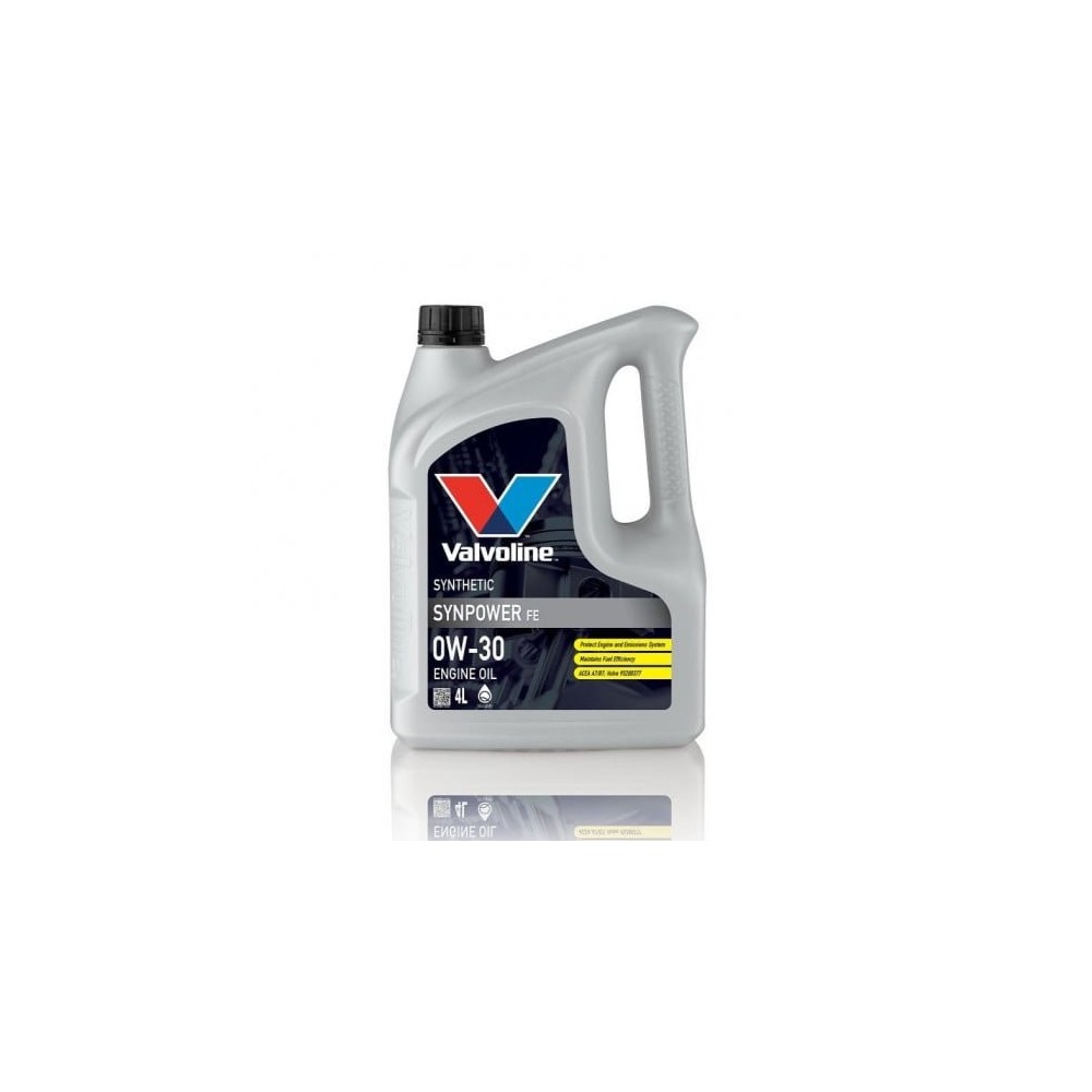 Moottoriöljy VALVOLINE 0W30 SYNPOWER FE 4L