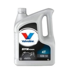 Moottoriöljy VALVOLINE 10W50 SYNPOWER 4T 4L | OILER
