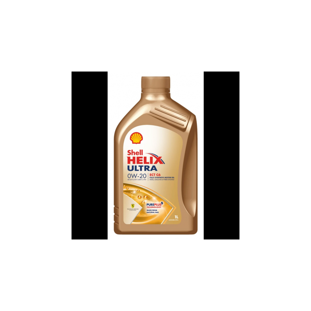 Moottoriöljy SHELL HELIX ULTRA ECT C6 0W-20 SP 1L