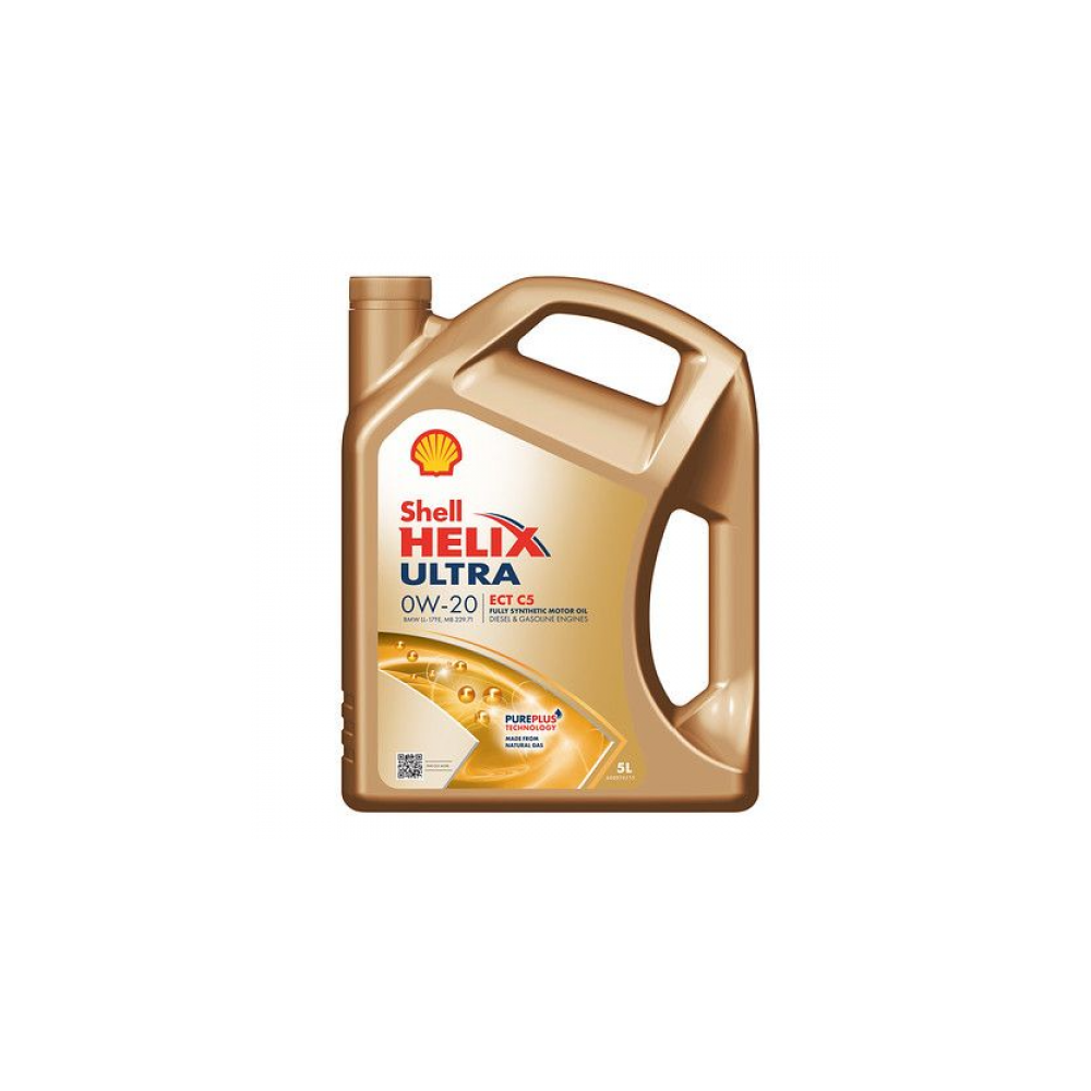 Moottoriöljy SHELL HELIX ULTRA ECT C6 0W-20 SP 5L