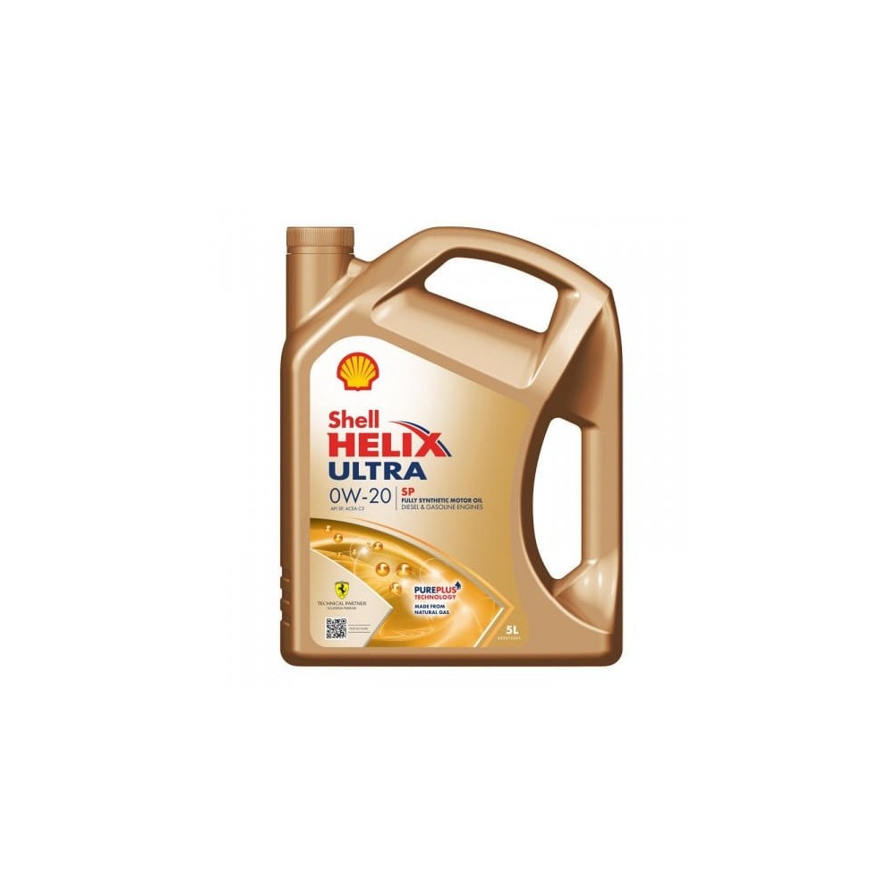Moottoriöljy SHELL HELIX ULTRA SP 0W-20 5L